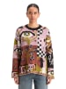 Scotch & Soda Pullover in Rosa/ Braun