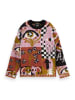 Scotch & Soda Pullover in Rosa/ Braun