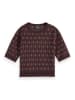 Scotch & Soda Sweter w kolorze bordowym