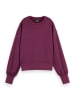 Scotch & Soda Sweatshirt in Pflaume