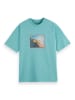 Scotch & Soda Shirt "JOE JONAS X SCOTCH SODA" turquoise