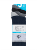 Scotch & Soda Skarpety (3 pary) w kolorze granatowo-szaro-czarnym