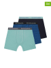 Scotch & Soda 3er-Set: Boxershorts in Türkis/ Blau/ Schwarz