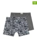 Scotch & Soda 2er-Set: Boxershorts in Schwarz/ Anthrazit