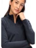 Maier Sports Fleece trui "Denise" donkerblauw
