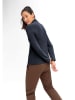 Maier Sports Fleece trui "Denise" donkerblauw