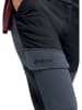 Maier Sports Softshellhose "Fleeceflex" in Schwarz/ Dunkelblau