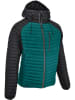 Maul Sport Stepp-Thermojacke "Kaunertal REC" in Schwarz/ Petrol