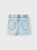 name it Spijkershort - slim fit - lichtblauw