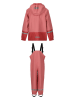 Zigzag 2tlg. Regenoutfit "Simba" in Rosa/ Rot