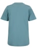 Zigzag Shirt "Sunar" in Türkis