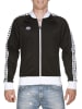 Arena Trainingsjacke in Schwarz/ Weiß