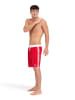 Arena Badeshorts in Rot/ Weiß