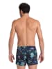 Arena Badeshorts in Schwarz/ Lila