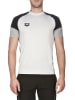 Arena Functioneel shirt wit/lichtgrijs/zwart