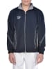 Arena Trainingsjacke in Dunkelblau/ Grau