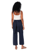 Aller Simplement Stoffen broek donkerblauw