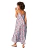 Aller Simplement Kleid in Blau/ Rot