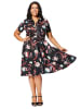 Aller Simplement Kleid in Schwarz