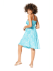 Aller Simplement Kleid in Hellblau