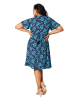 Aller Simplement Kleid in Dunkelblau