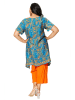 Aller Simplement Tunika in Blau