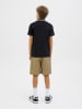 JACK & JONES Junior Poloshirt in Schwarz