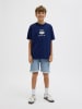 JACK & JONES Junior Jeans-Shorts "Rick" in Hellblau