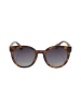 MOSS COPENHAGEN Damskie okulary przeciwsłoneczne w kolorze granatowo-brązowym