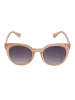 MOSS COPENHAGEN Dameszonnebril beige/donkerblauw