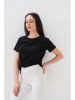 Basics & More Shirt in Schwarz