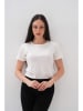 Basics & More Shirt in Weiß