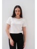 Basics & More Shirt in Weiß