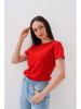 Basics & More Shirt in Rot