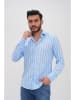 Basics & More Hemd - Regular fit - in Hellblau