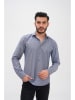 Basics & More Hemd - Regular fit - in Dunkelblau
