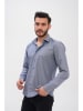 Basics & More Hemd - Regular fit - in Dunkelblau