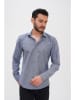 Basics & More Hemd - Regular fit - in Dunkelblau