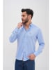 Basics & More Hemd - Regular fit - in Hellblau