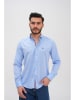 Basics & More Hemd - Regular fit - in Hellblau