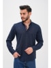 Basics & More Koszula - Regular fit - w kolorze granatowym