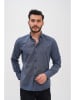 Basics & More Hemd - Regular fit - in Dunkelblau