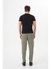 Basics & More Spodnie dresowe w kolorze khaki