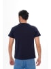 Basics & More Shirt in Dunkelblau