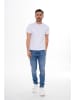 Basics & More Shirt in Weiß