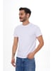 Basics & More Shirt in Weiß