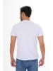 Basics & More Shirt in Weiß