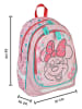 Disney Minnie Mouse Schulrucksack "Minnie Mouse" in Rosa - (L)43 cm - (B)31 cm - (H)19 cm