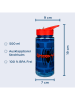 Spiderman 2tlg. Set: Brotzeitdose und Trinkflasche "Spider-Man" in Dunkelblau/ Rot