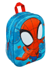 Spidey and his amazing friends Plecak "Spidey" w kolorze czerwono-błękitnym - 33 x 27 x 10 cm